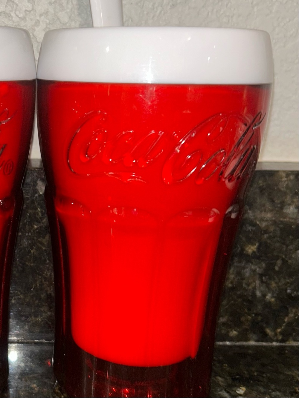Coca-Cola Float & Slushy Maker Retro Make and Serve Cup/ Freezer Core Set Of 2 - Picture 3 of 4